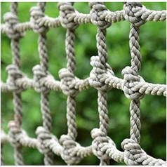 LoiYtrd Climbing Webbing Outdoor Climbing Net, Climbing Cargo Net, Cargo Net, Frame Climbing Net, Balcony Net, for Training Equipment, Woven Divider, Sisal Rope, Fence Mesh (1 x 3 m (3.3 x 9.9 ft))