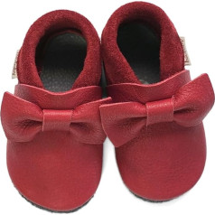 Baobaby Baby Shoes with Soft Sole - Baby Shoes for Boys - Baby Shoes for Girls - IVN Certified Natural Leather Newborn First Walking Shoes for Toddlers, Crawling Shoes, Barefoot Slippers