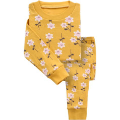 Kids Boys Girls Clothes Set Baby Soft Cartoon Prints Long Sleeves Top Pants Sets Outfits Toddler Cute Autumn Outfits A-334
