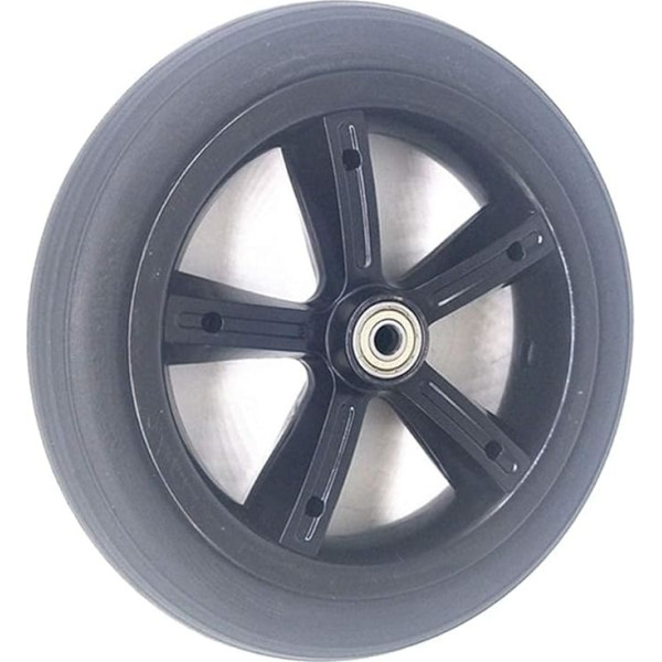 Electric Scooter Tyre, 8 x 1 1/4 200 x 45 Non-Inflatable, Wear-resistant Solid Tyres, 8 Inch Scooter/Stroller Accessories, 1 Full Wheel 6mm (1 Full Wheel) (1 Full Wheel 8mm)