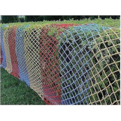Climbing Seven Coloured Safety Nets Safety Net for Children, Colourful Climbing Net, Universal Climbing Net, for Protection of Children's Playgrounds Indoor and Outdoor Use, Load Capacity 150 kg, (2 x