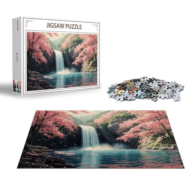 Puzzle Landschaft Puzzle 1000 Teile Natur Holzpuzzle Erwachsene, Premium Quality Klassische Wooden Lernspiel, Klassische Spaß Jigsaw Erwachsene, Challenging Game Jigsaws für Wohnkultur Geschenk x-656