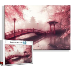 Puzzle Japan Landschaft 2000 Teile Groß XXL 100 x 70 cm, Jigsaw Art Impossible Erwachsene Anspruchsvoll, Klassische Jigsaw Erwachsene, Junge, Mädchen, Geschicklichkeitsspiel für Die Ganze Familie P-3