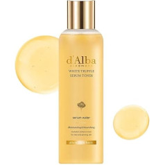 d'alba Piedmont White Truffle Moisturising Serum Toner, Glass Skin with Double Vitamin Skin Care, Face Moisturiser, Korean Skin Care (180 ml)