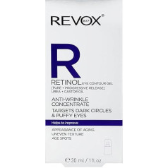 Revox Retinol Eye Gel Anti-Wrinkle Concentrate for Dark Circles and Puffy Eyes 30ml