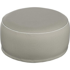 Brandsseller Outdoor Pouf Stool Bean Bag for Indoor and Outdoor Use Inflatable 55 x 25 cm (Taupe)