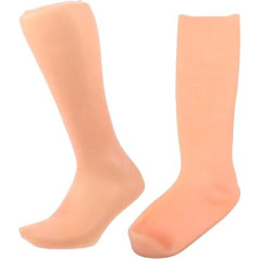 CANIGHT 1 Pair Moisturising Foot Covers, Moisturising Socks for Dry Feet, Moisturising Long Socks for Adults, Moisture Socks for Cracked Heels,