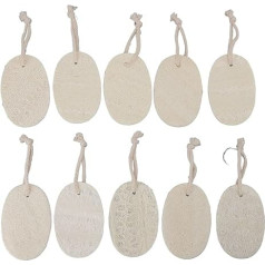Loofah Sponge Pad, Organic Dish Scrubber, Soft Scrubber for Kitchen, Exfoliating Loofah Liposuction Dishwashing Tool with Rope, Eco-Friendly Dishwasher