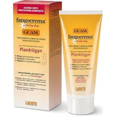 Guam, Fangocrema Activity Day Body Treatment in Cream without Rinsing with Impact Against Bumps and Fat Deposits with Marine Active Ingredient Planktigym, 200 ml Pack