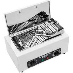 MINRS 300 W Hot Air Steriliser Dry Heat Steriliser Disinfectant 220°C with Timer Steriliser Nail Tool Steriliser for Beauty Salons, Nail Salons, Hairdressing Shops