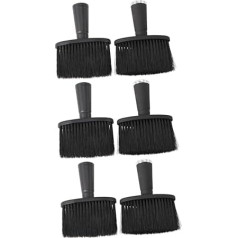 Pack of 6 Cleaning Brushes for Facial Hair, Hairdressing Hair Brush Cleaner, Hairdressing Duster, Cleaner, Face Set for Men, Hair Brush for Salon Cleaning, Dedicated Suite Man