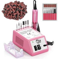 Electric Nail Cutter, Professional Nail Cutter, Manicure Nail File Kit, 20000 rpm, Acrylic Gel Nails, Polishing Tool, Drill for Home and Salon Use, Cutter Gel Nails, Mother's Day Gift