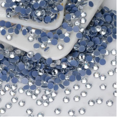 Hotfix Rhinestones, Bulk, 10,000 Crystal Hotfix Rhinestones for Crafts, Clothing, DIY Decoration, Clear SS10, 2.7-2.9 mm
