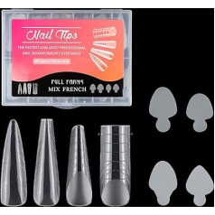 Duals Forms Set for Extension Gel Shape Sticker Shape Manicure Tool
