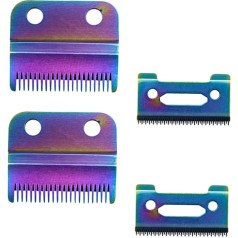 OSOLADY 2 Sets Hair Trimmer Replacement Blades for Hairdressing Supplies Trimmer Head for High Quality Hairdressing Salon Accessories Durable Blades Fashionable Design for Precise, multicoloured