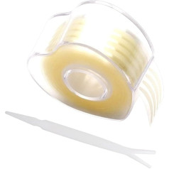 Doppelte Augenlidaufkleber 600 teile / box Eyelid Bänder Frauen Gesicht Make-up Doppelfache Augenlid Klebstoff Aufkleber Nahtlose Unsichtbare Wasserdichte Beige Net-Form S / L Doppelte Augenlidband (