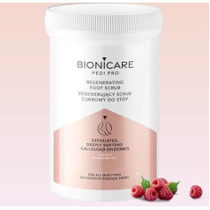 Regenerating Sugar Peeling for Feet | Raspberry | Professional for Gummage of the Skin of Feet Before a Pedicure Treatment