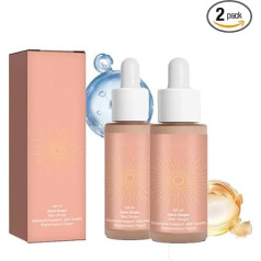 2 Pieces of Sun Tanning Drops, Tanning Drops Can Naturally Increase Melanin, Natural Improvement, Self-Tanning Drops Face, Self-Tanning Drops