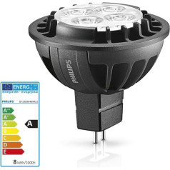 Philips Master LED 7 W (35 W) MR16 Spot Light, Warm White, 60 Degree Beam Angle, Dimmable, Halogen Replacement