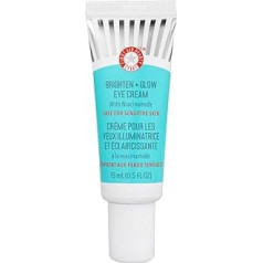 First Aid Beauty Brighten + Glow Eye Cream - Luminous Eye Cream for Dark Circles + Puffiness - 15ml