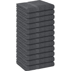 Utopia Towels Salon Towel, Pack of 12 (Non Bleach Resistant, 16