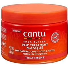 Cantu Natural Hair Deep Treatment Masque 12oz Jar (2 Pack)