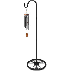 Verbesserte verstellbare Schäferhaken für den Innen- und Außenbereich, 160 cm Windspielständer, Schäferhaken für Kolibri-Futterspender, hängende Pflanzen, Laternen, Windspiel