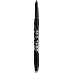 NYX Sculpt & Highlight Brow Contour - 04 Soft Pink / Auburn
