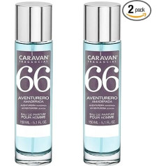 Set of 2 x 150ml Caravan Perfume for Men No.66