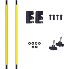 Telescopic Pruning Saw Telescopic Pole 1M Professional Telescopic Pruning Saw with Saw Sleeve Carry Bag for High Branches, Thick Branches and Bypass