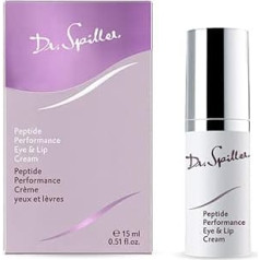 Dr. Spiller Peptide Performance Eye & Lip Cream | Firms Contours | Prevents Premature Skin Ageing | Eye & Lip Care | 15 ml