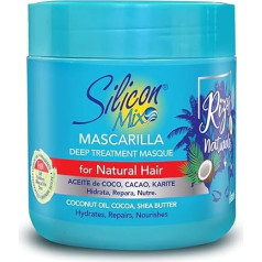 Silicon Mix Rizos Natural Hair Mask for Natural Wavy and Curly Hair, 478 g, Intensive Moisturising Hair Mask
