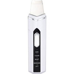 1 x Scoop Machine Skin Spatula Scrubber Face Skin Scrub Skin Spatula Pores Spatula Blackhead Spatula Remover Skin Scrubber Pore Remover Care ABS White Scrubbing