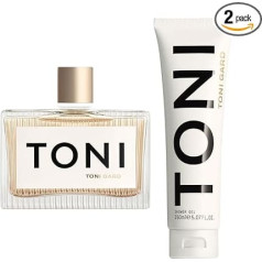 Toni Gard TONI FOR ALL Set - Eau de Parfum 90ml and Shower Gel 150ml, Molecular Fragrance for Him & Her, Woody Unisex Fragrance with White Cedarwood, Musk & Amber