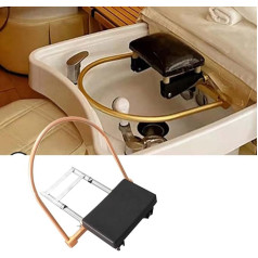 Shampoo Bed Head Spa Basin Accessories, Water Circulation Holder Head Spa Portable, Waterfall Water Circulation Hairdressing Salon for Head Equipment, Fits Most Shampoo Bowl Beds