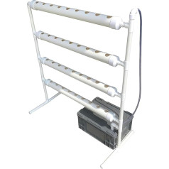 Hydroponic Growing System, Hydroponic Growing Kit, 36 Hole Pipe Growing Kit, Indoor Greenhouse, Planter, Garden System, Nursery Pot, Hydroponic Rack, Hydroponic Tower 1 Piece