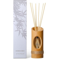Aroma Naturals Fragrance Sticks, Room Fragrance, 100 ml, Bamboo Bottle, Room Fragrance Sticks, Natural and Durable Rattan Sticks, for Living Room, Bedroom, Office, Bathroom (The Calm of the Bamboo