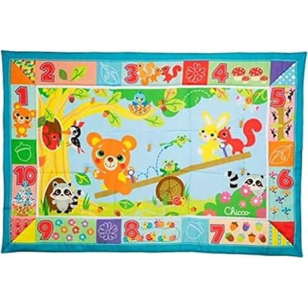 Chicco 00007945000000 XXL Forest Animals Play mat, Multi-Colour