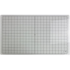 Tim Holtz Studio Glass Media Mat - 1912e | 2024 Edition | Bright White | 14.2