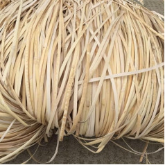 Natural Rattan Bamboo Strips for Weaving Crafts Thin Flat Spool Wide Strips for DIY Furniture and Basket Making 2x10mm Width