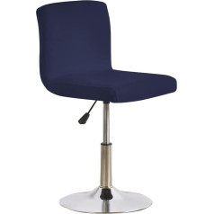 Bar Stool Covers Pub Counter Stool Chair Covers Bar Stool Slipcovers for Dining Room Stretch Chairs Bar Stool Covers Navy Blue Pack of 4