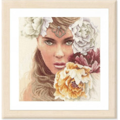 Counted Cross Stitch Kit: Enchanting Eyes, NA, 32 x 34cm