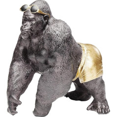 Kare Design Decorative Object Monkey Beach 20 cm Handmade Gorilla Plastic Monkey with Sunglasses Monkey Sculpture as Accessory Various Designs Available (H/W/D) 20 x 20 x 14 cm