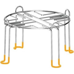 Purewell Detachable Stainless Steel Stand with Rubberised Non-Slip Feet, Matching Stand for 2.25/2.9 Gallon Water Filter System or Other Medium Water Filters