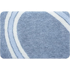 Spirella Curve, Blue 1018795 Bath Mat 65 x 55 x 30 cm