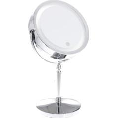 Dimmbar LED Kosmetikspiegel 10x Vergrößerung, 7
