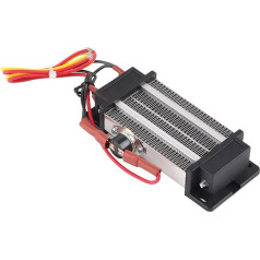 Ceramic Air Heater Thermostat, 300W 220V Thermostat, Insulated Type, Ceramic Air Heater, Electric Heater with High Temperature Resistance