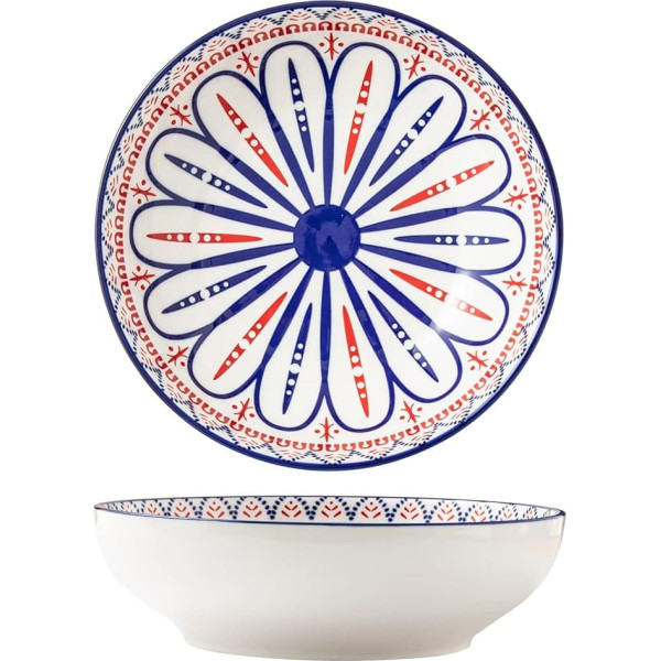 Yundu 82 oz Ceramic Bowls Set of 2, Serving Bowls for Entertainment, Large Bowls, Soup, Pasta, Salad, Fruit, Ramen, Pho Bowl Sets for Kitchen, Dishwasher and Microwave Safe