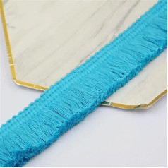 Baumwollquasten für Kleidung, verdickte Reihen, Fransen, Spitze, Zubehör, Heimtextilien, solide Quasten, 3,8 cm x 10 m