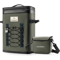 Rockbros Izolēta termoveļas mugursoma ar maisiņu 20l - zaļa